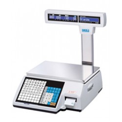  Весы с печатью этикеток CAS CL5000J-IP/R (со стойкой)